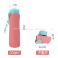 500ml Foldable Silicone Water Bottle